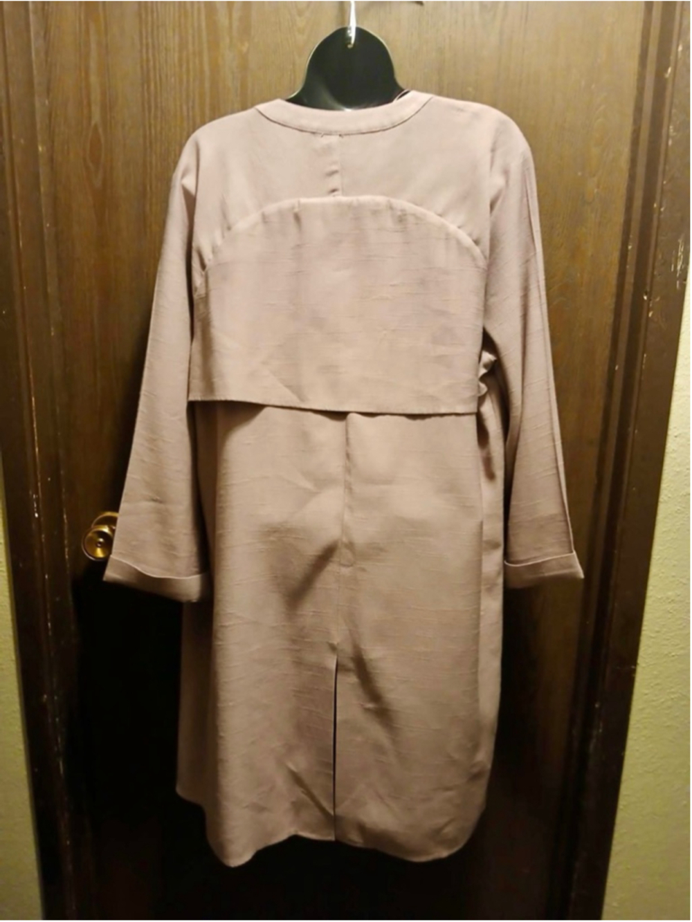 Women’s Bobeau Open Front Jacket Blush Pink 3/4 Sleeve XL JC542 - Picture 9 of 9